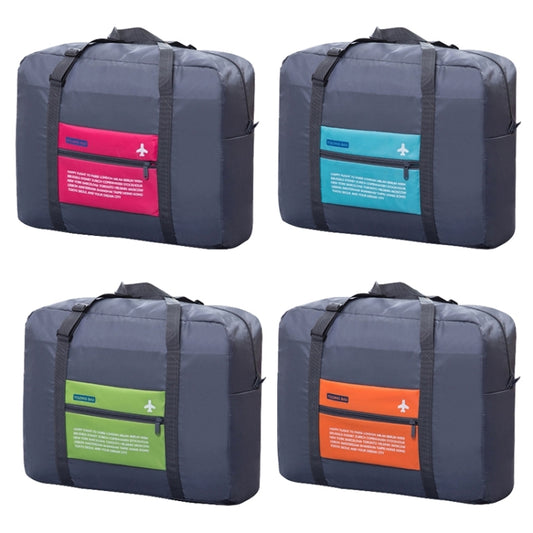 Fashion Large Capacity Bag Women Nylon Folding Bag Unisex Luggage Travel Handbags(Sky blue) by bashfashion