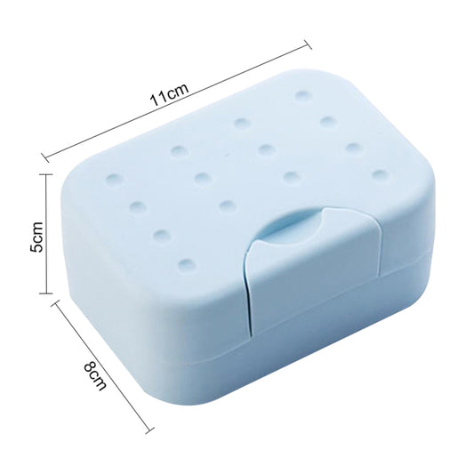 2 PCS Portable Travel Soap Box(Blue) by bashfashion