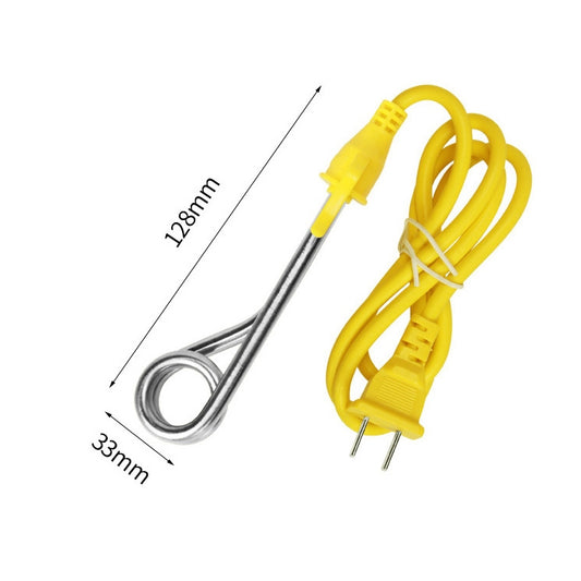 MJ-R4 Electric Water Heater Element Mini Boiler Hot Water Immersion Travel Use 600W (Color Random Delivery) by bashfashion