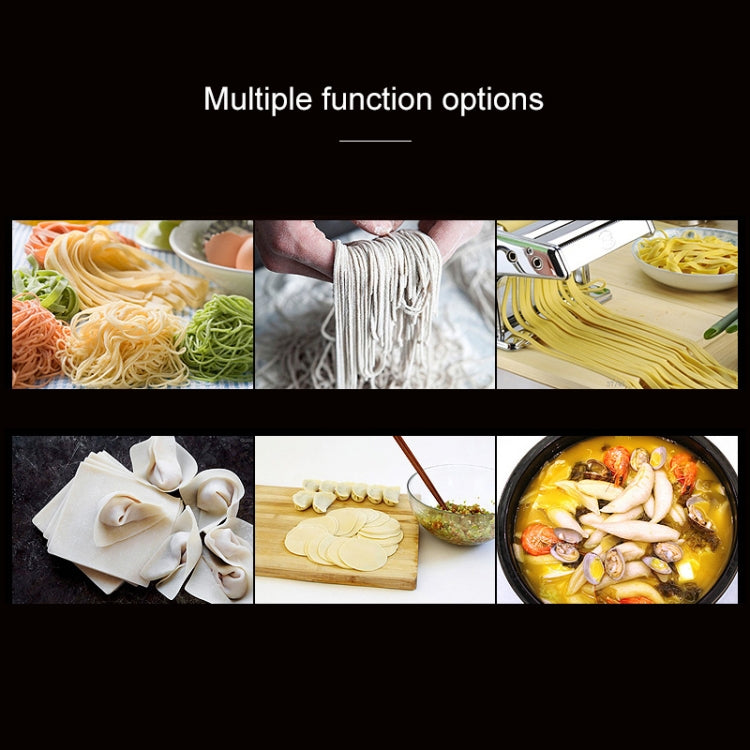 Household Stainless Steel Pasta Making Machine Manual Noodle Maker Spaghetti Hand Cutter by bashfashion