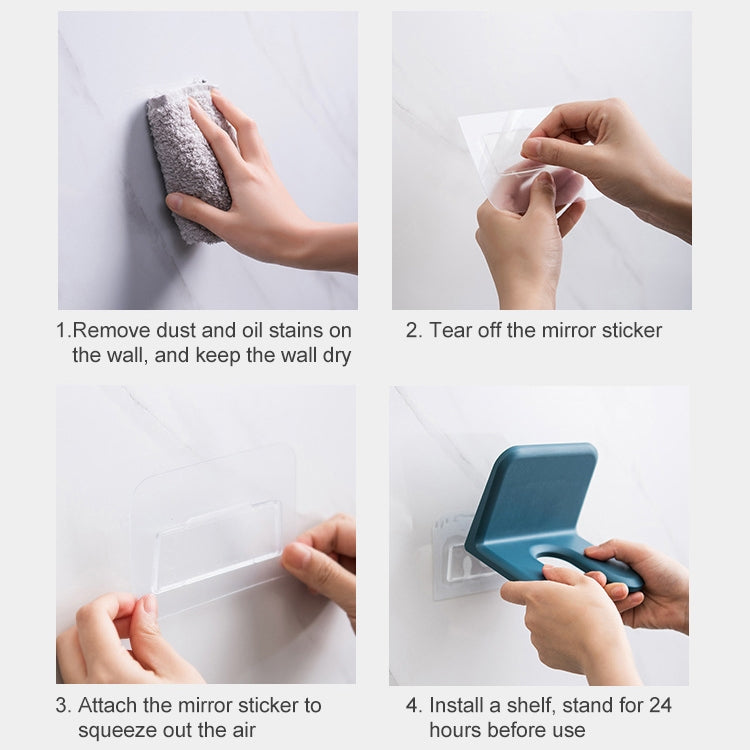 Multifunctional Bathroom Punch-free Storage Sleeve Hair Dryer Bracket, Random Color Delivery by bashfashion