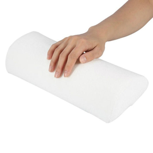 Soft Hand Rests Washable Hand Cushion Sponge Pillow Holder Arm Rests Nail Art Manicure Hand Pillow Cushion(White) by bashfashion