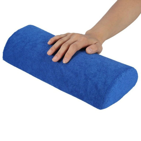 Soft Hand Rests Washable Hand Cushion Sponge Pillow Holder Arm Rests Nail Art Manicure Hand Pillow Cushion(Royal Blue) by bashfashion