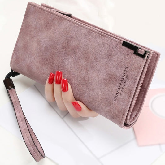 Long Wallet Zipper Coin Purse Cards ID Holder Clutch Woman Wallet(Grey) by bashfashion