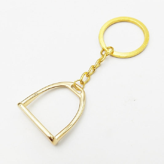 2 PCS Stable Keychain Alloy Jewelry Pendant Smooth Alloy Pendant(Gold) by bashfashion