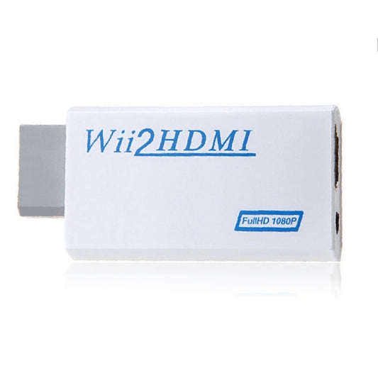 Plug and Play Wii to HDMI 1080p Converter Adapter Wii 2 hdmi 3.5mm Audio Box Wii-link for Nintendo Wii by bashfashion