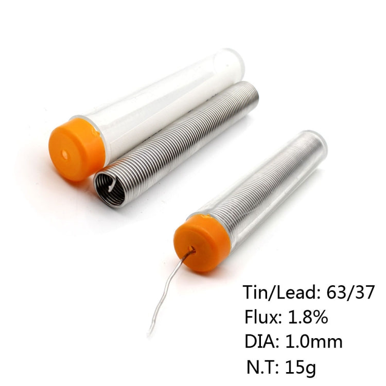 60W Adjustable Temperature Electric Soldering Iron Kit + 5 PCS Tips Portable Welding Repair Tool Tweezers Hobby knife(Orange) by bashfashion