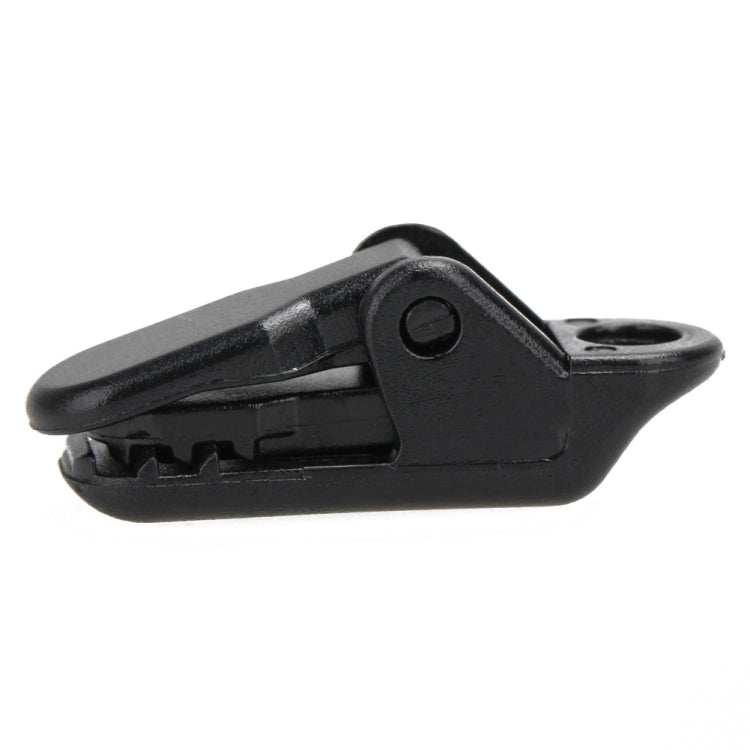 10pcs Tents Accessories Awning Wind Rope Clamp Plastic Clip Outdoor Camping Tent Alligator Cip Hook(Black) by JD