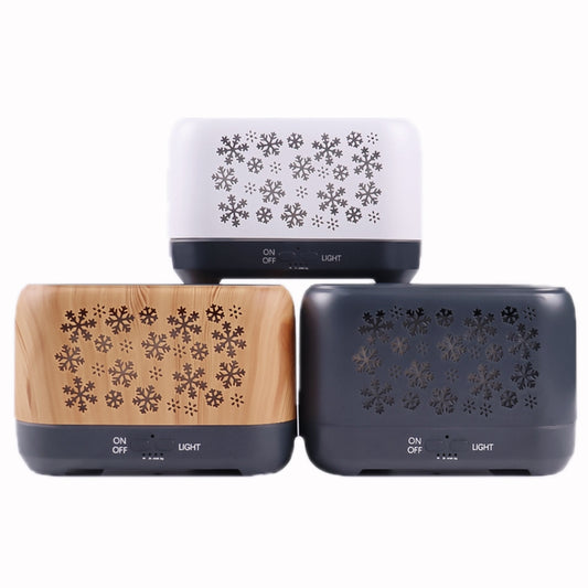 Desktop 3D Simulation Flame Incense Smoked Machine Humidifier, Colour:White(EU Plug) by bashfashion