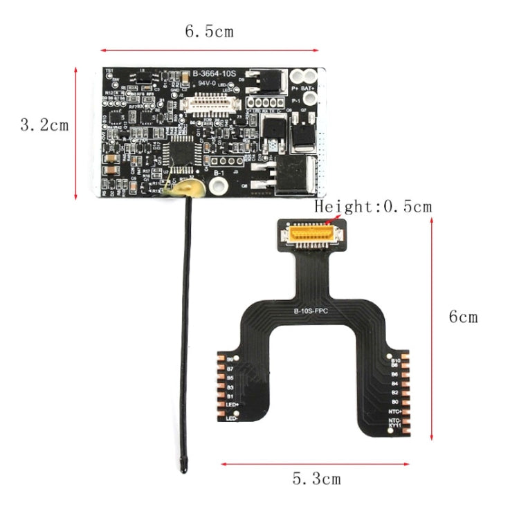 3 in 1 For Xiaomi Mijia M365 Scooter Battery Control Main Board + Soft Board + Side Strip Set by bashfashion
