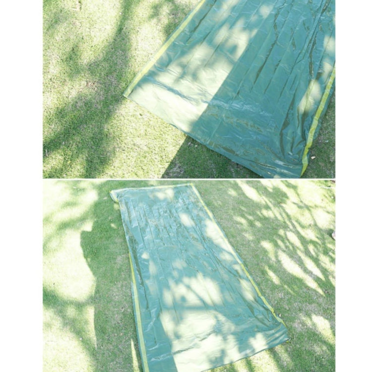 Outdoor Pe Sleeping Bag Disaster Relief & Cold Prevention Heat Insulation & Warmth Emergency Sleeping Bag(Orange) by bashfashion