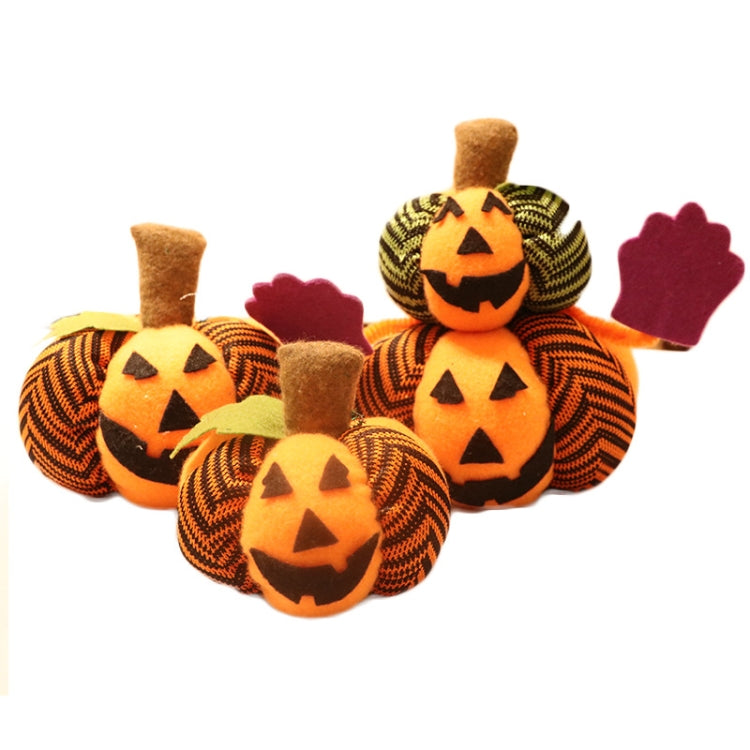 Non-Woven Pumpkin Dolls Decoration Ornaments Halloween Bar Party Venue Decoration Props, Specification: Medium by bashfashion