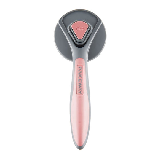 Pet Self-Cleaning Comb Cat Comb Dog Needle Comb Cat Hair Removal Comb Floating Brush( Cherry Blossom Color) by bashfashion