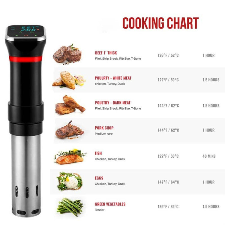 Low Temperature Slow Cooker Thawed Vacuum Steak Machine, Plug Type:EU Plug by bashfashion