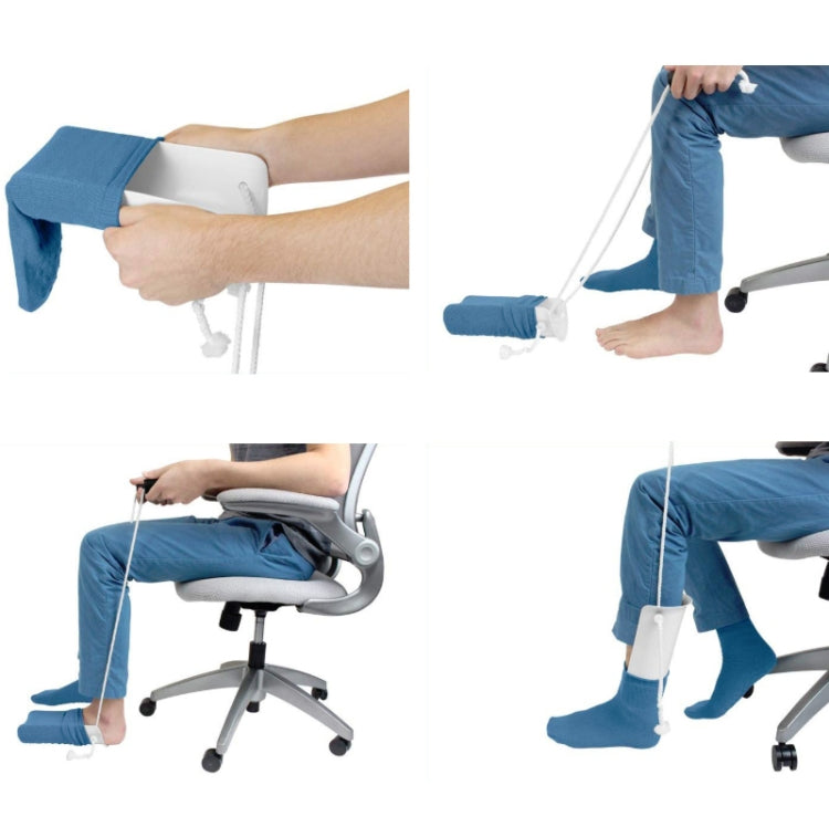 Elderly Pregnant Women Avoid Bending Over & WearSocks Artifact(White) by bashfashion