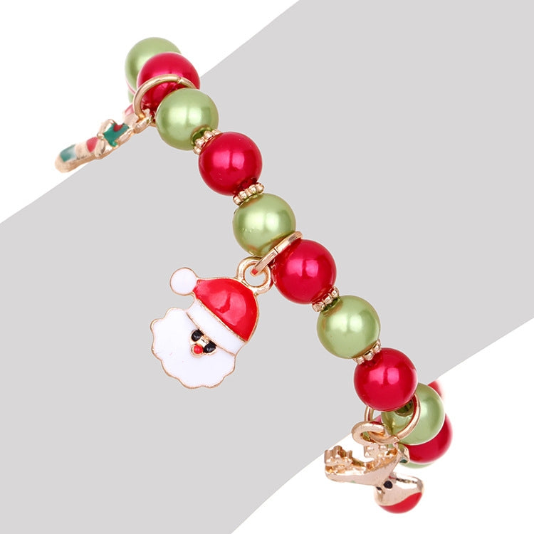Santa Claus Reindeer Bracelet Christmas Gift by bashfashion