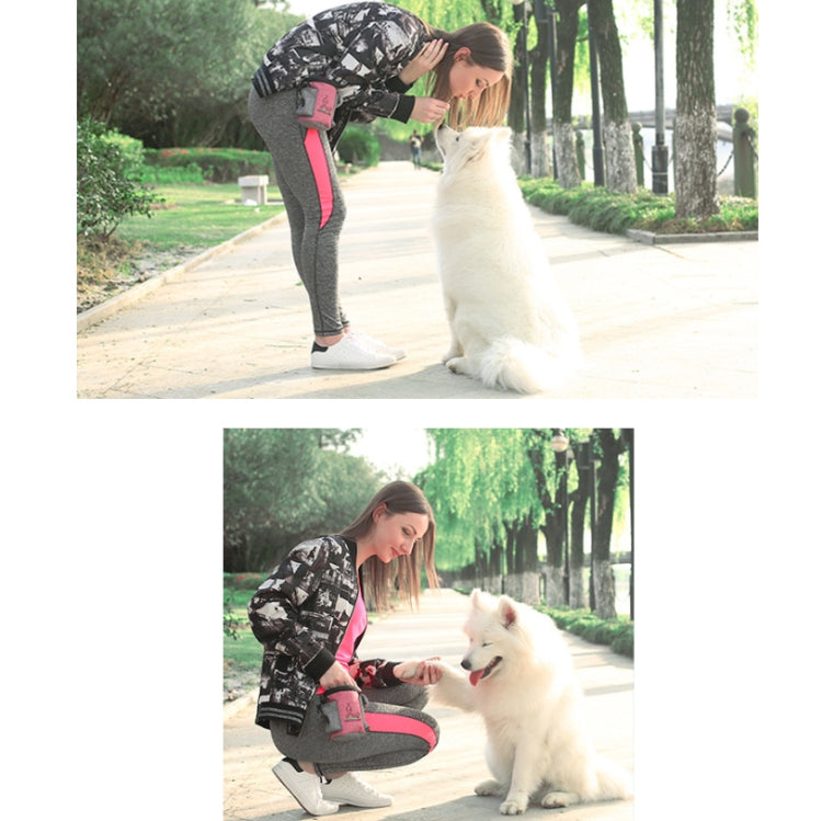Pet Training Waist Bag Outdoor Multifunctional Snack Bag Pet Supplies(Ginger) by bashfashion