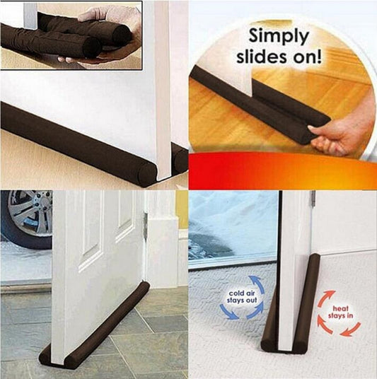 Guard Stopper Twin Door Decor Protector Door-stop and Clearing Strip by bashfashion