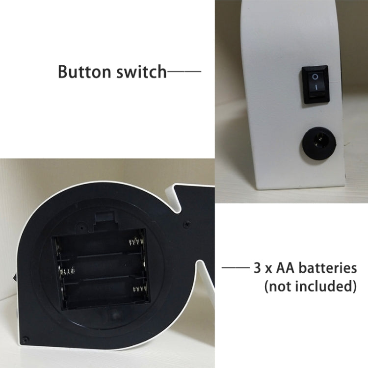 LED Letter Light Box Conjoined LOVE Shape Decoration Lamp(Light Box 2) by bashfashion