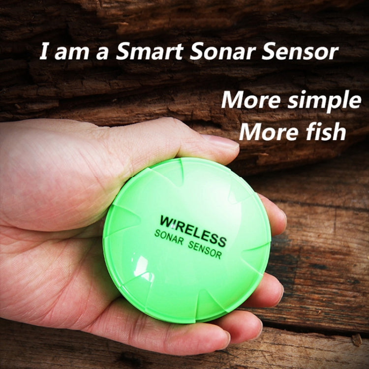 Fish Finder Wireless Mobile Phone Sonar Fish Finder APP Underwater Fish Finder Fishing Fishing Gear(Green) by bashfashion
