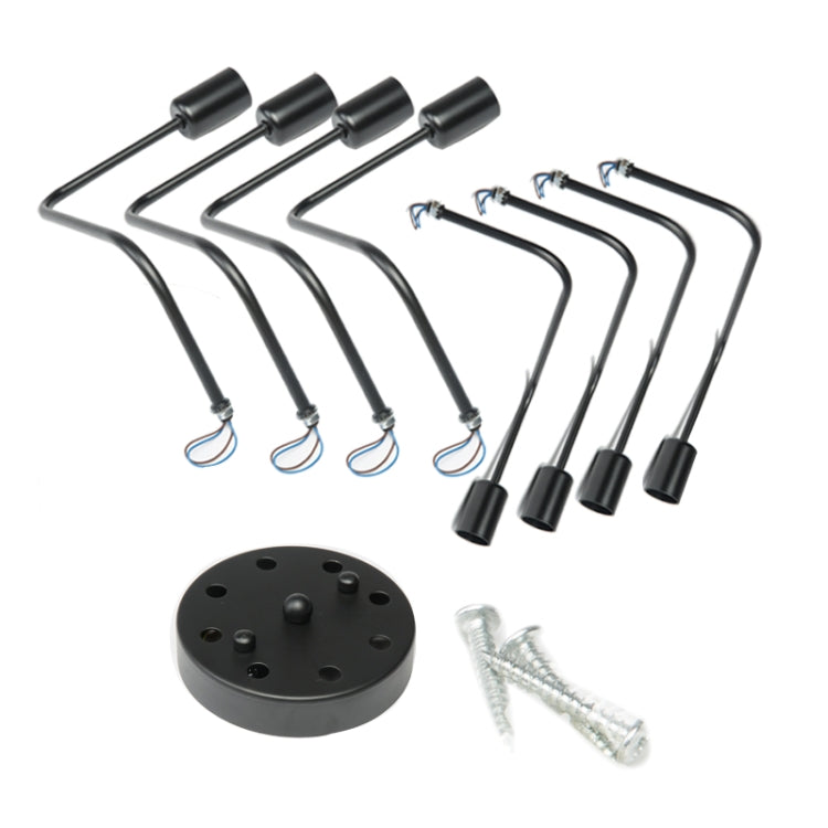 Modern Minimalist Shaped Spider Ceiling Lamp Chandelier, AC 220V, Light Source:without Bulb(4 Heads) by bashfashion