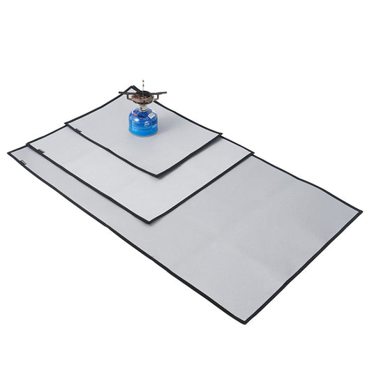 CLS Outdoor Camping Fireproof Cloth Picnic Barbecue Heat Insulation Mat Flame Retardant Fiberglass Fire Blanket, Size:105x60cm by CLS