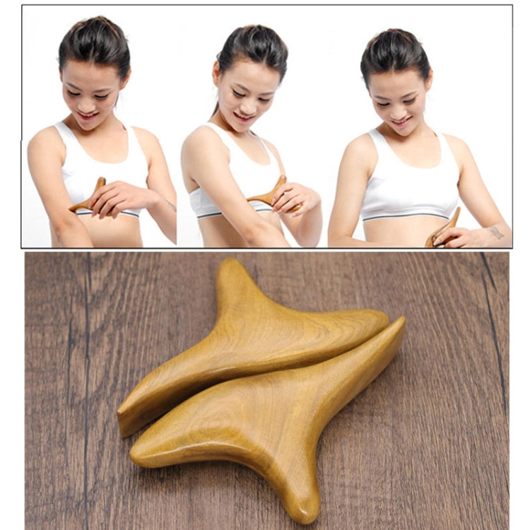 Body Trigeminal Massage Wood Massager Body Relax Fragrant Wooden SPA Therapy Massager by bashfashion