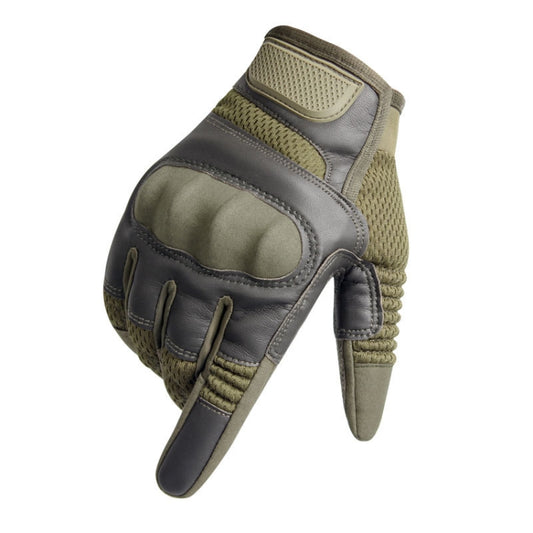 B28 Outdoor Rding Motorcycle Protective Anti-Slip Wear-Resistant Mountaineering Sports Gloves, Size: S(Army Green) by bashfashion