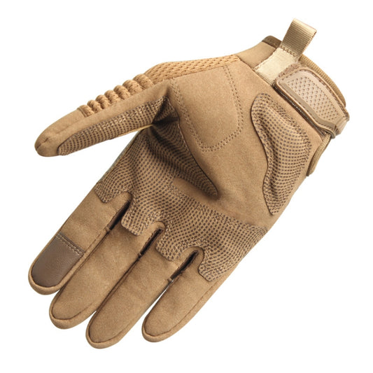 B28 Outdoor Rding Motorcycle Protective Anti-Slip Wear-Resistant Mountaineering Sports Gloves, Size: M(Wolf Brown) by bashfashion