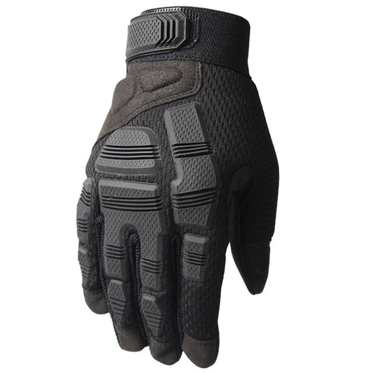B33 Outdoor Mountaineering Riding Anti-Skid Protective Motorcycle Gloves, Size: XL(Black) by bashfashion