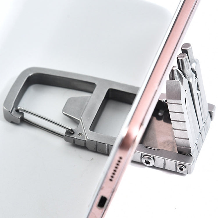 13 in 1 Multifunctional Stainless Steel Combination Batch Head Small Tool Foldable Outdoor Emergency Tool by bashfashion