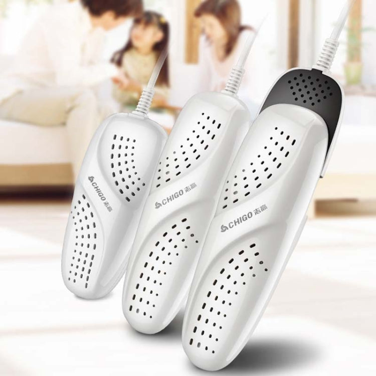 Chigo 220V Shoe Dryer Household Adult And Child Warm Shoe Dryer, CN Plug, Style:Children White Timing by bashfashion