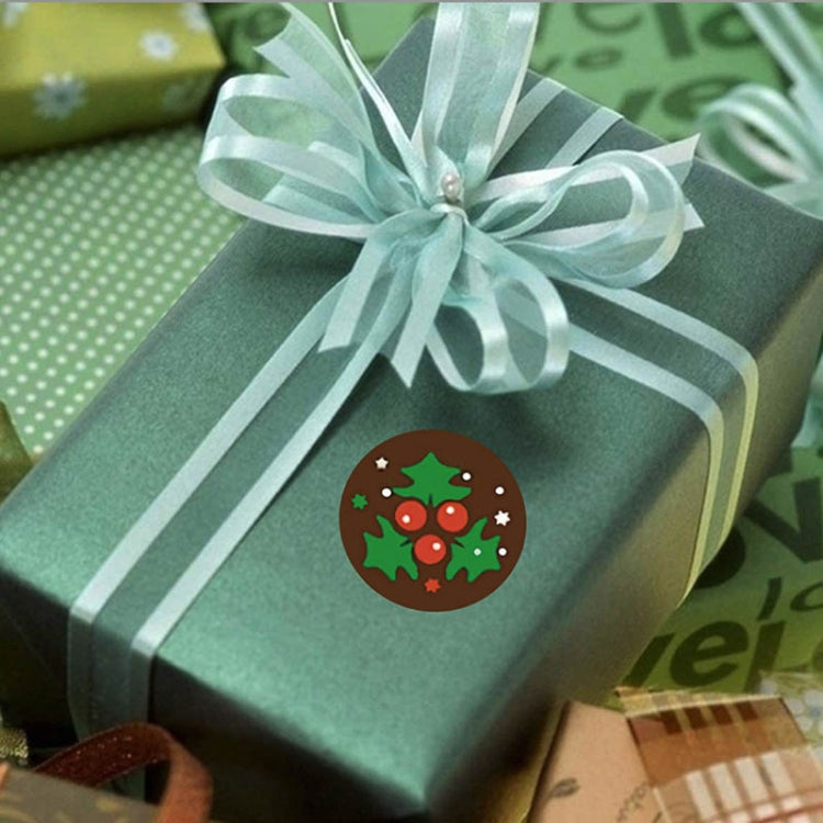 Christmas Decoration Gift Series Stickers Label, Size: 2.5cm / 1inch(A-124) by bashfashion