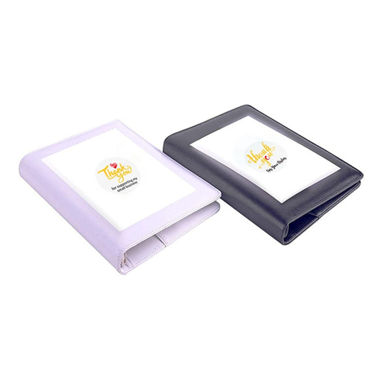 Transparent Hot Stamping Thank You Sticker Wedding Gift Decoration Label Envelope Seal Sticker, Size: 2.5cm / 1inch(E-11) by bashfashion