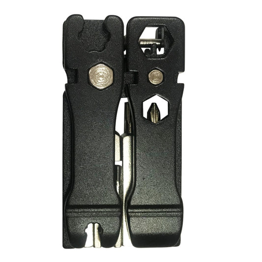 20 in 1 Cycling Repair Tool Multifunctional Household Appliances Repair Tool Bicycle Compact Repair Wrench(Black) by bashfashion