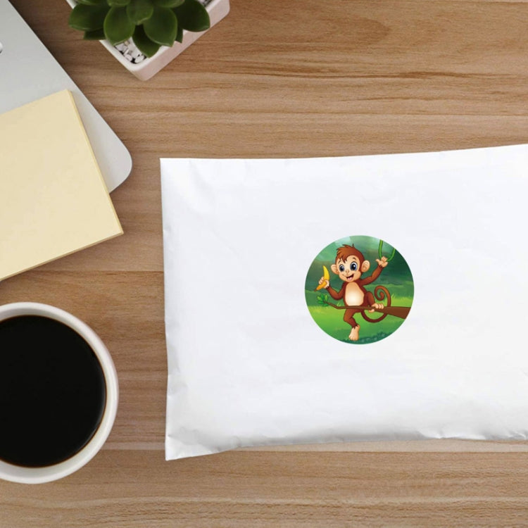 Roll Children Animal Cartoon Stickers Holiday Decoration Label, Size: 3.8cm / 1.5inch(K-32-38) by bashfashion