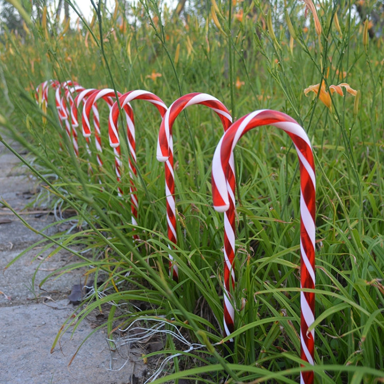 10 in 1 Christmas Cane Lights Holiday Indoor Garden Decoration Lights(US Plug) by bashfashion