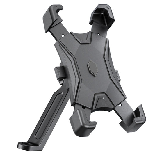 Electric Car Rearview Mirror Mobile Phone Bracket Bicycle Mobile Phone Bracket Motorcycle Handle Mobile Phone Bracket Riding Bracket, Colour: Motorcycle Rearview Mirror by bashfashion