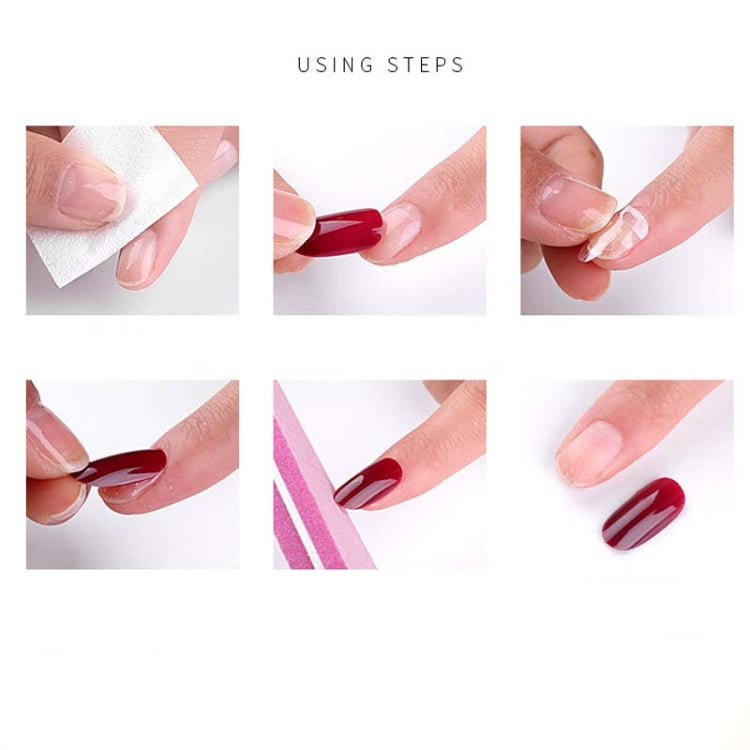 5 Sets Wear Nail Art Christmas Ballet Fake Nails Finished Product Removable Wear Nail(F741-11) by bashfashion