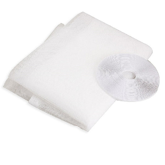 DIY Fly Mosquito Bug Mesh Window Screen Self-adhesive Anti-mosquito Net(13X15cm) by bashfashion