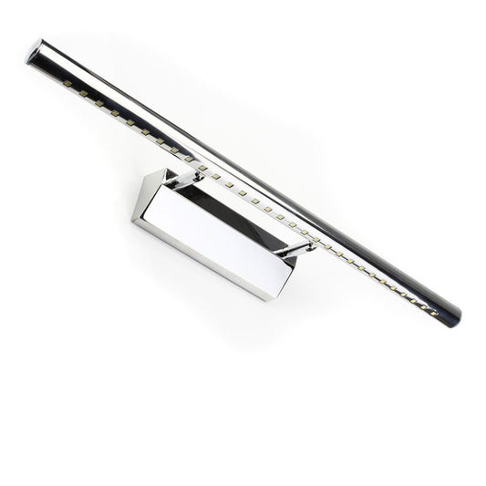 5W LED Wall Lamp Stainless Steel Bathroom Mirror Light, Model:40CM With Switch(Warm Light) by bashfashion