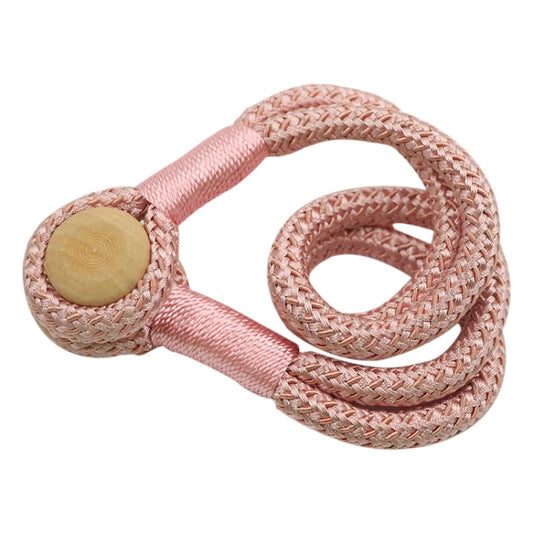 Log Magnetic Buckle Strap Magnetic Curtain Buckle(Pink) by bashfashion