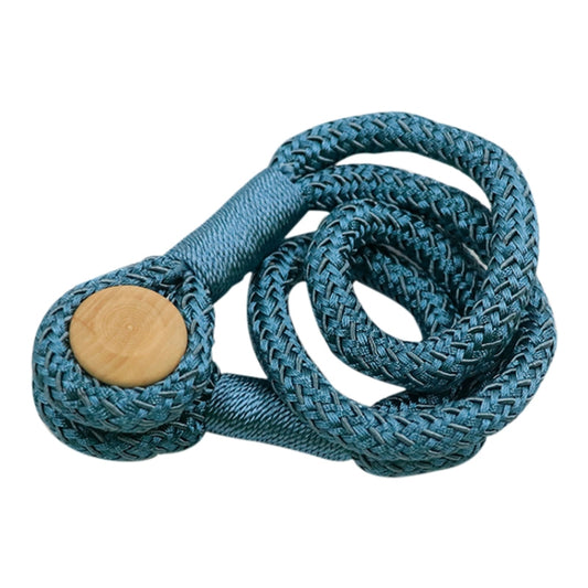 Log Magnetic Buckle Strap Magnetic Curtain Buckle(Lake Blue) by bashfashion