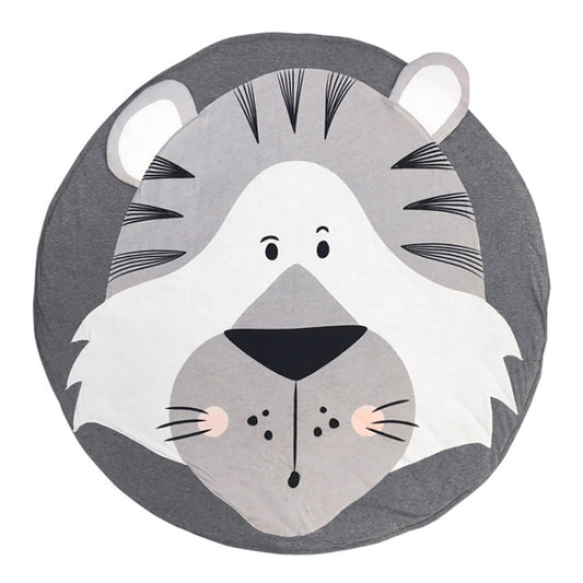 Baby Infant Play Mats Kids Crawling Carpet Floor Rug Baby Bedding Rabbit Blanket Cotton Game Pad Children Room Decor(Tiger) by bashfashion