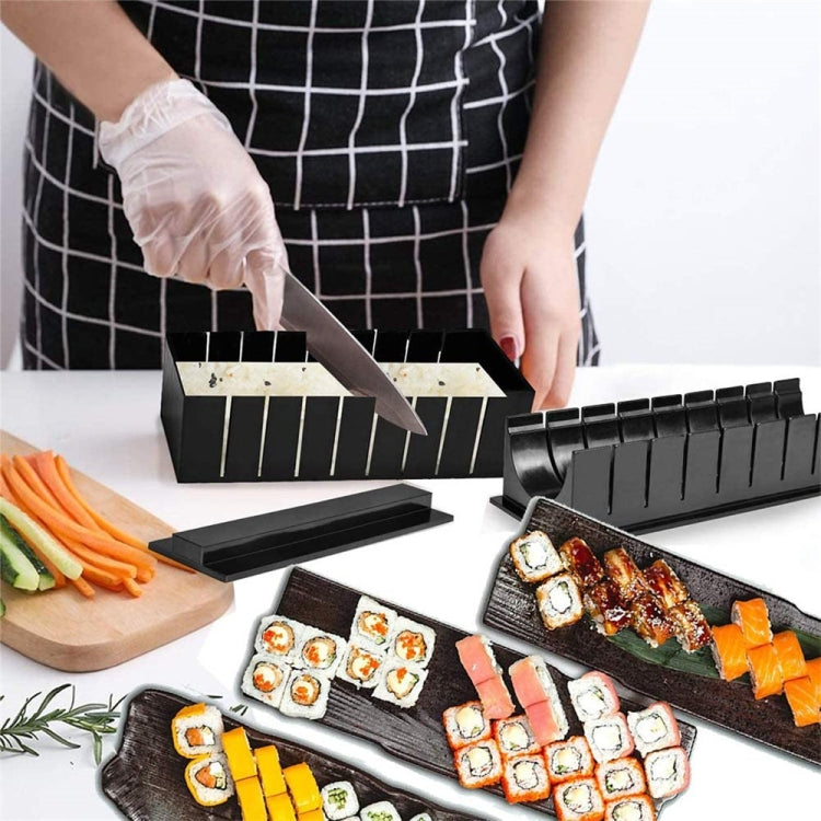11 in 1 Sushi Mold With Sushi Knife Rice Ball Mold DIY Home Creative Sushi Roll Set by bashfashion