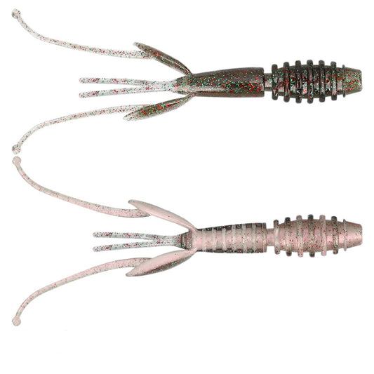 12 in 1 Salted Shrimp Type Fishy Lure Soft Bait Soft 88mm/2.2g (12pcs/bag)(SL-2006-A) by bashfashion