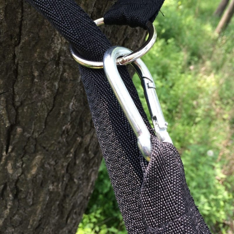 Outdoor Camping Hiking Must-Have Hammock Strap Rope Metal Buckle Load Tie Rope, Random Color Delivery by bashfashion