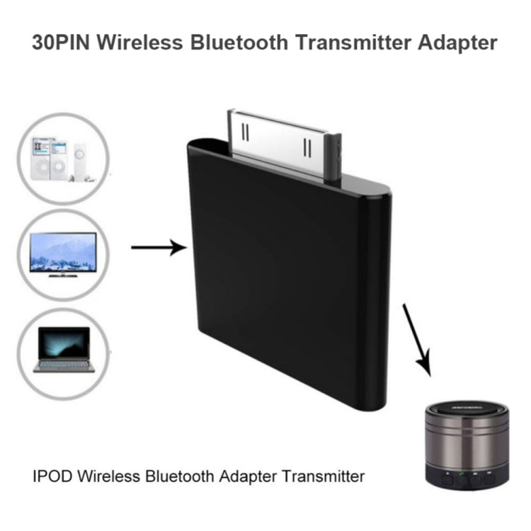 IPF01 30 Pin Bluetooth4.1 Audio Transmitter For IPod Random Colour Delivery by bashfashion
