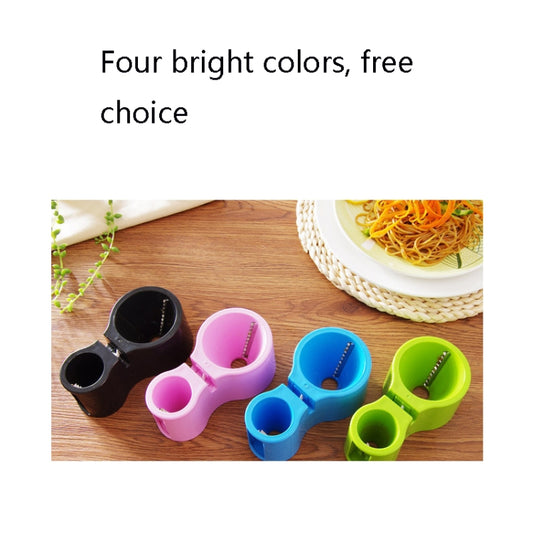 2 PCS Multifunctional Spiral Double-Headed Grater With Sharpener Kitchen Gadgets(Black) by bashfashion