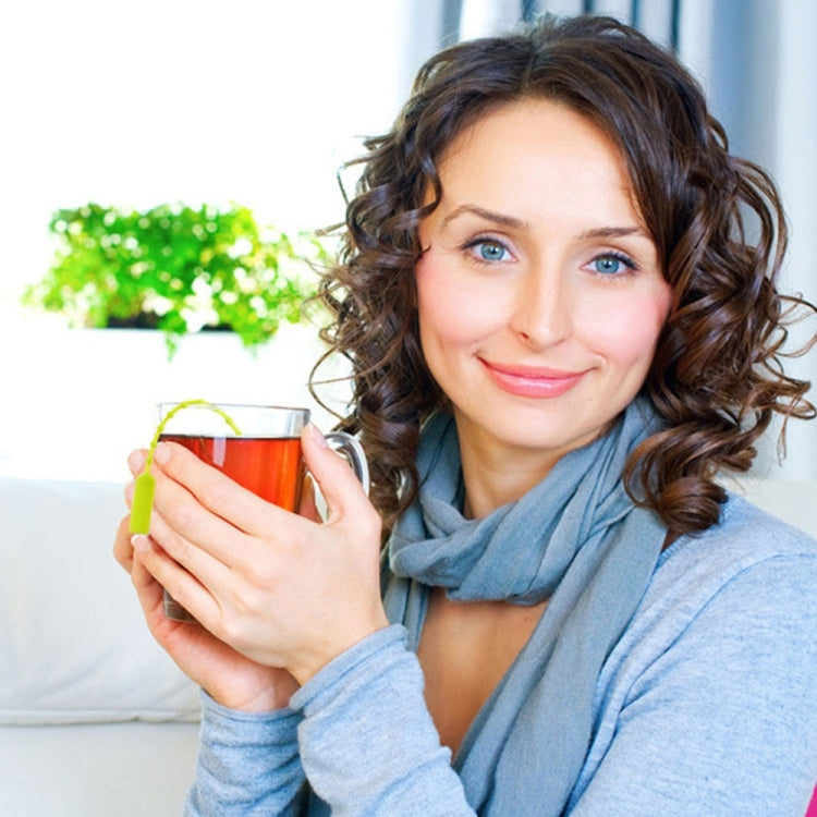 2PCS Creative Cute Owl Tea Strainer Tea Bags Food Grade Silicone Tea Infuser Filter(Orange) by bashfashion